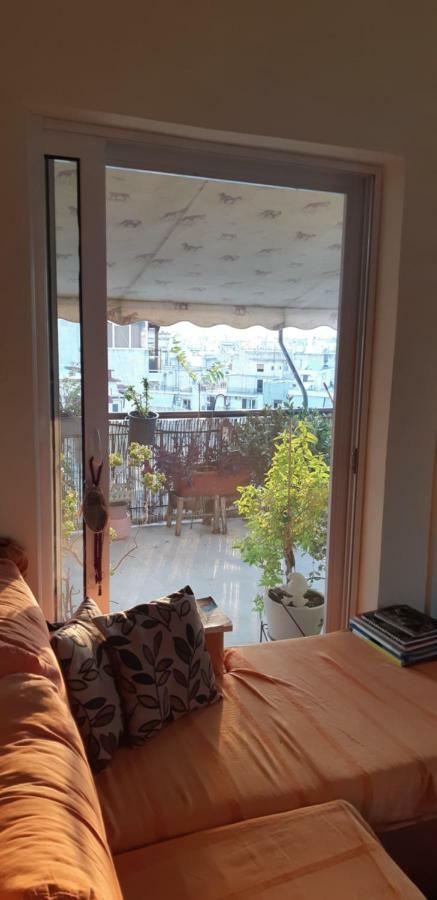 Penthouse Balcony Close To Acropolis Apartment Athena Bagian luar foto