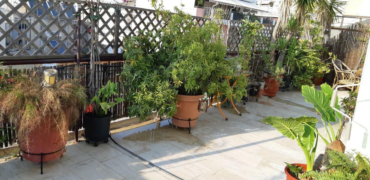 Penthouse Balcony Close To Acropolis Apartment Athena Bagian luar foto